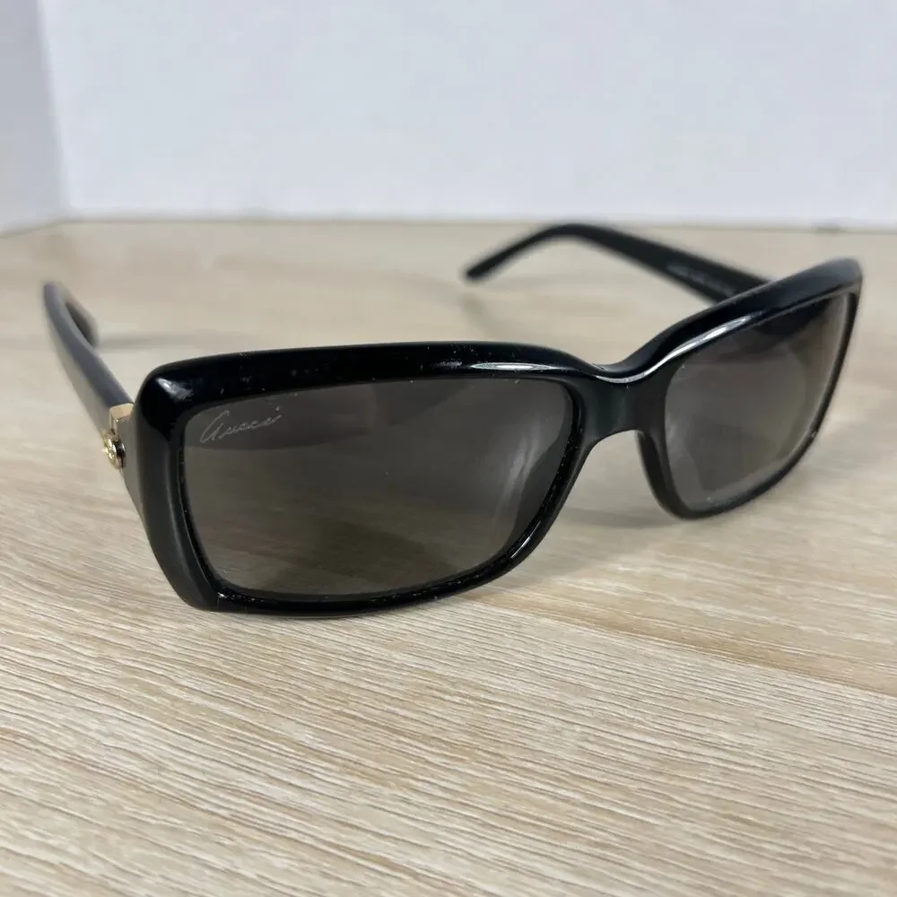 Gucci GG3590/S 807WJ Sunglasses Black FRAMES ONLY 57-15-125 Italy